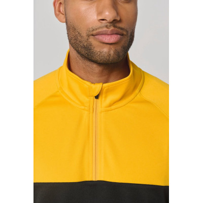 Adult zipped neck training top